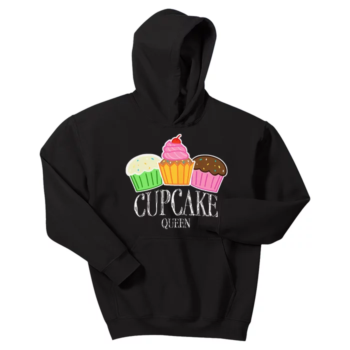 Womens Pastry Patissier Candy Cupcake Queen Kids Hoodie