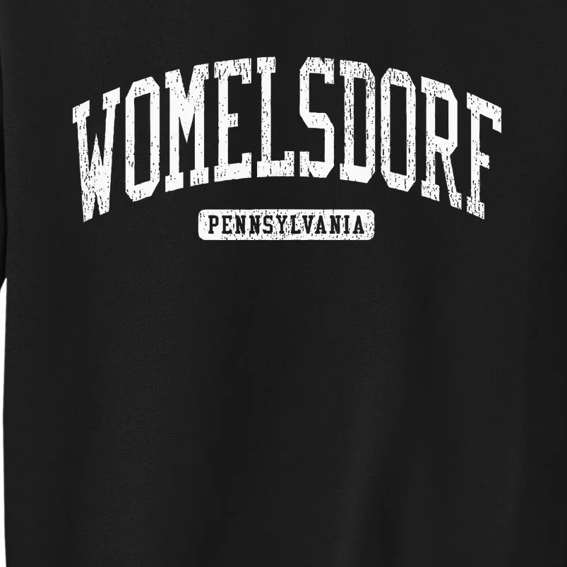 Womelsdorf Pennsylvania Pa Js03 College University Style Tall Sweatshirt