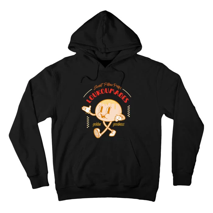 Weet Pillow Purrs Loukoumades Golden Goodness Tall Hoodie