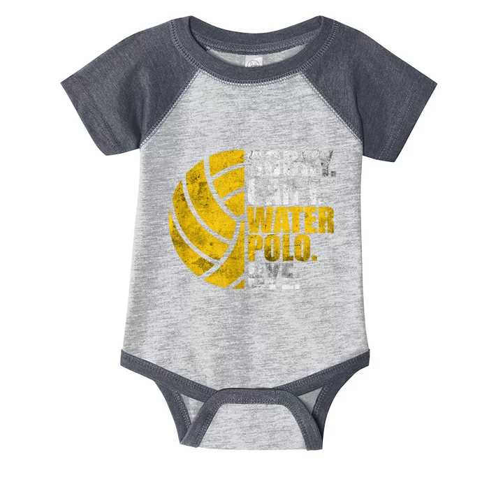 Water Polo Player Sorry Cant Waterpolo Bye Infant Baby Jersey Bodysuit