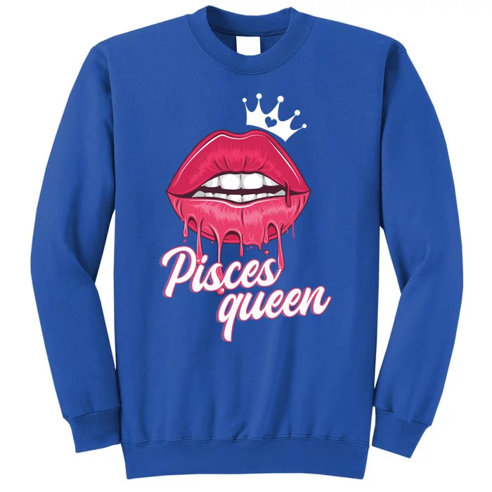 Wo Pisces Queen Pisces Zodiac Sign Gift Sweatshirt