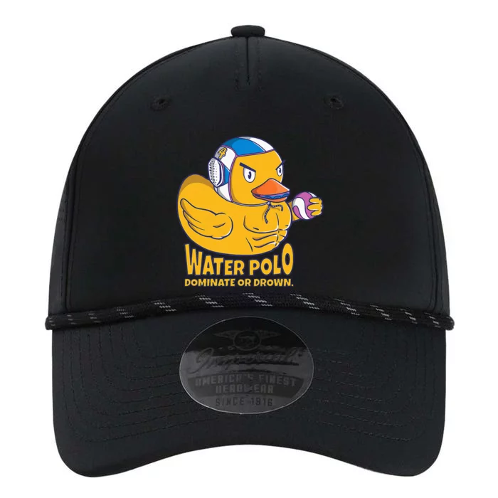 Water Polo Rubber Duck Dominate Or Drown On Performance The Dyno Cap