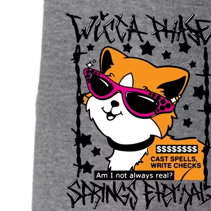 Wicca Phase Springs Eternal Cat Doggie 3-End Fleece Hoodie