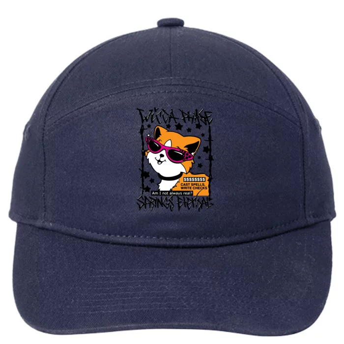 Wicca Phase Springs Eternal Cat 7-Panel Snapback Hat