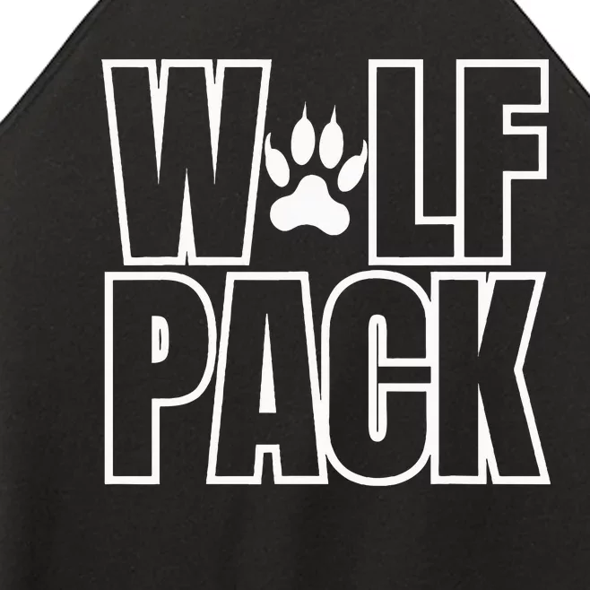 Wolf Pack Sport Teams Women’s Perfect Tri Rocker Tank