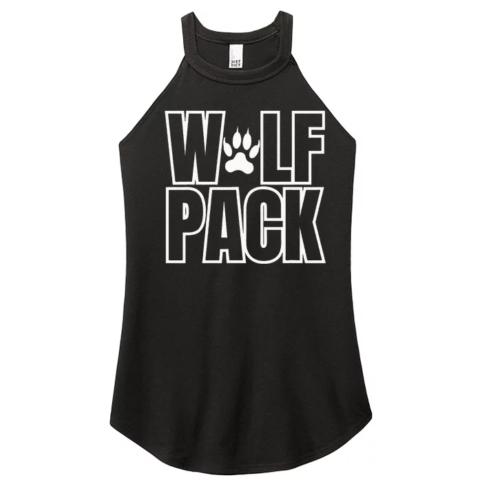 Wolf Pack Sport Teams Women’s Perfect Tri Rocker Tank