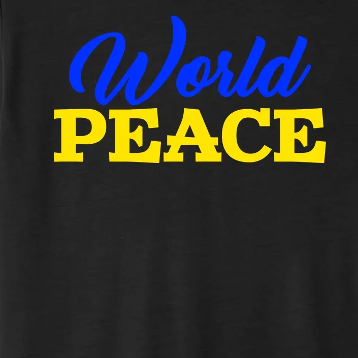 World Peace Support Ukraine ChromaSoft Performance T-Shirt