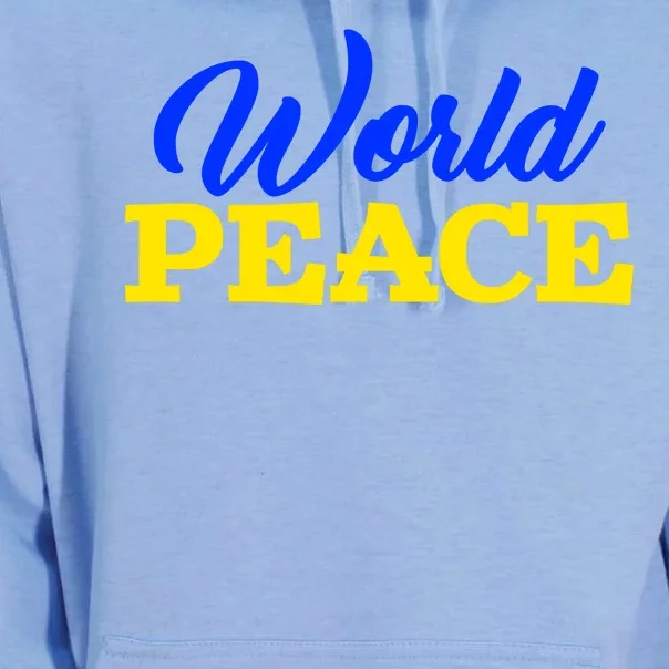 World Peace Support Ukraine Unisex Surf Hoodie