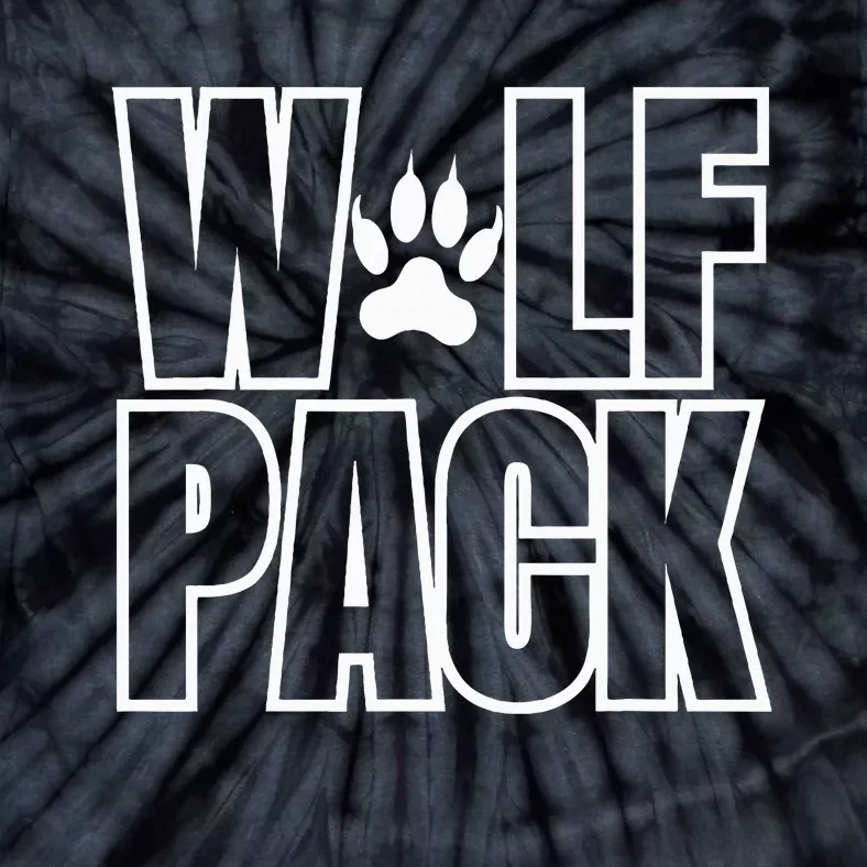 Wolf Pack Sport Teams Tie-Dye T-Shirt