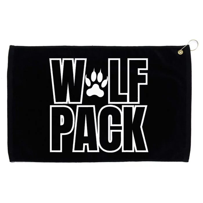 Wolf Pack Sport Teams Grommeted Golf Towel