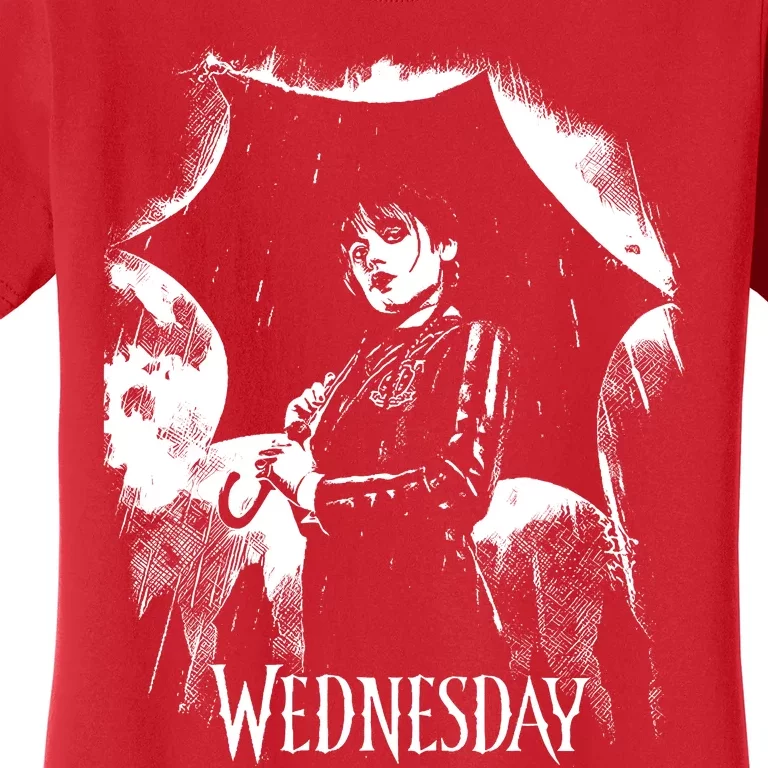 Wednesday Pencil Style Halloween Spooky Vibes Women's T-Shirt