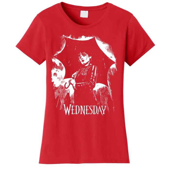 Wednesday Pencil Style Halloween Spooky Vibes Women's T-Shirt