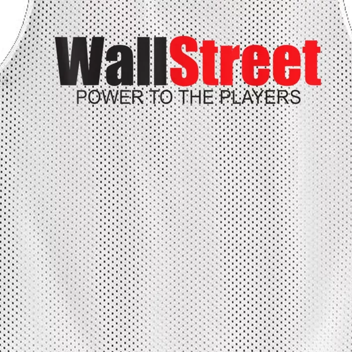 Wallstreet Power To The Players Mesh Reversible Basketball Jersey Tank