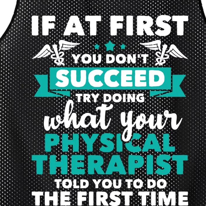 What Physical Therapist Told You Physical Theraphy PT Mesh Reversible Basketball Jersey Tank