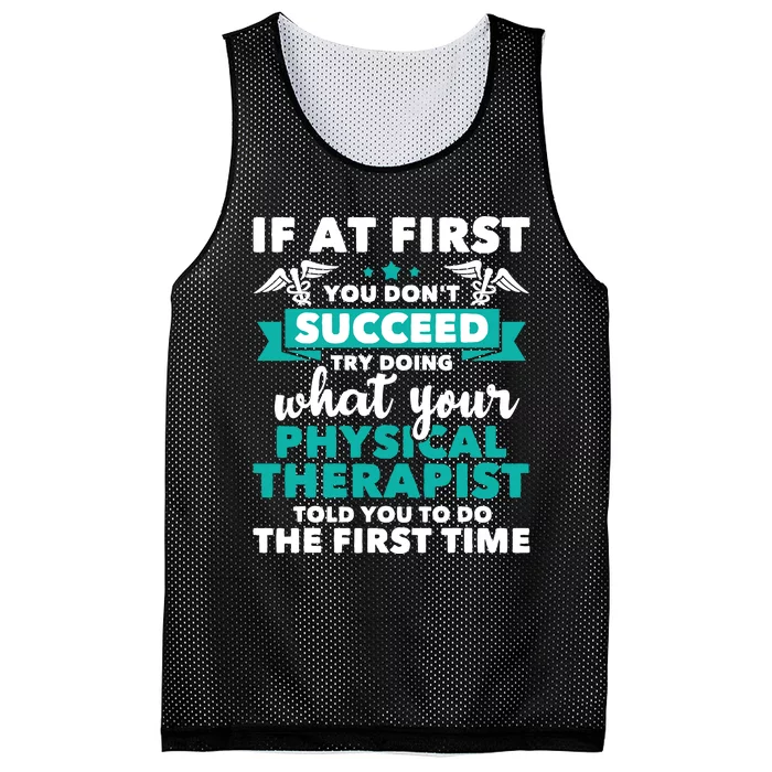 What Physical Therapist Told You Physical Theraphy PT Mesh Reversible Basketball Jersey Tank