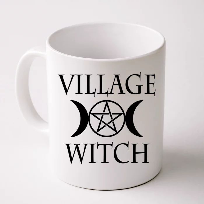 Wicca Pentacle Triple Moon Goddess Village Witch Meaningful Gift Front & Back Coffee Mug