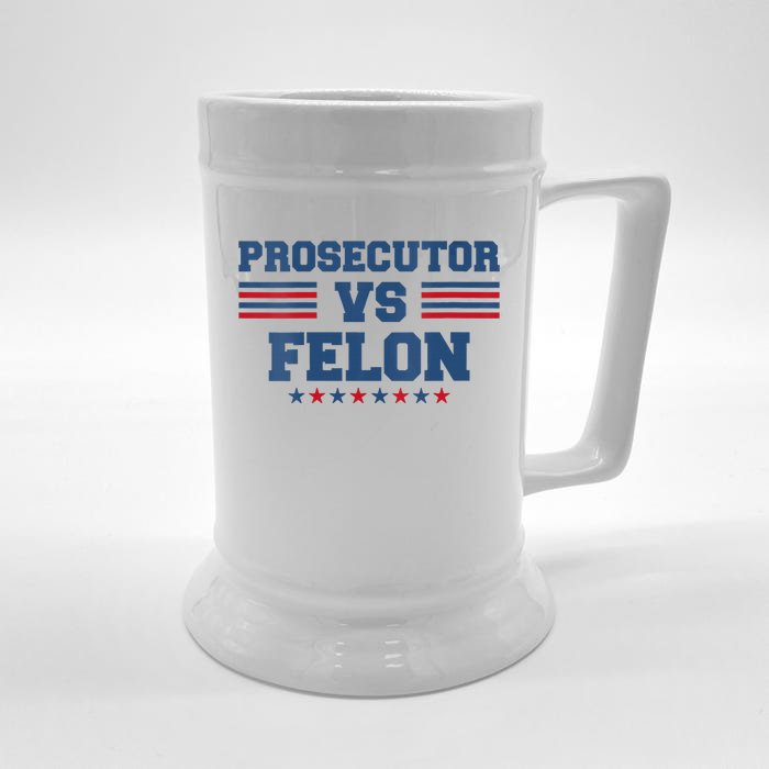 Wo Prosecutor Vs Felon 2024 Front & Back Beer Stein