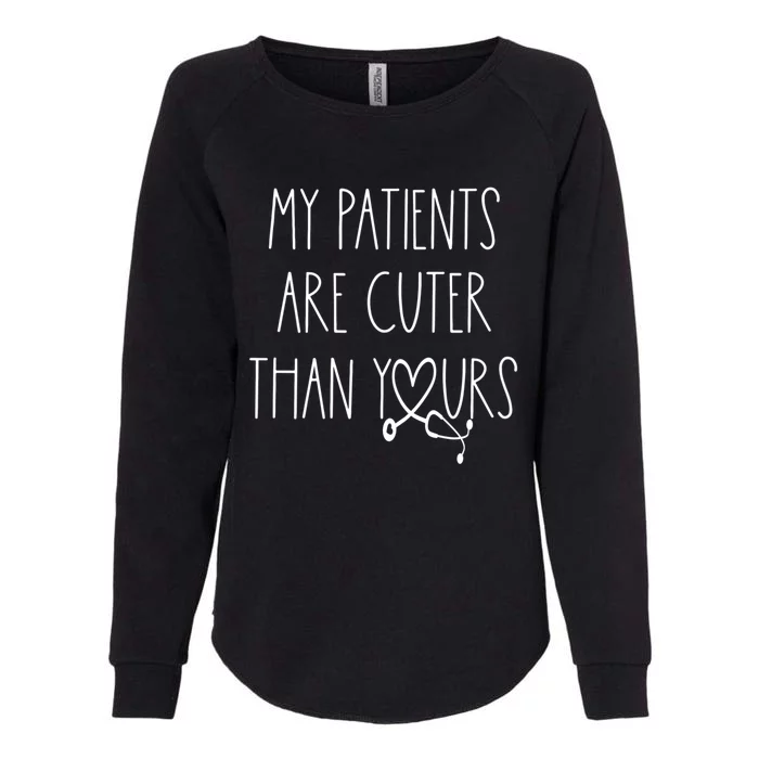 Wo Pediatrician Valentines Day Nurse Peds Pediatrist Doctor Gift Womens California Wash Sweatshirt