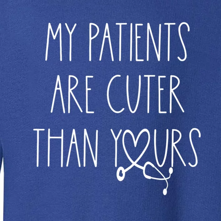 Wo Pediatrician Valentines Day Nurse Peds Pediatrist Doctor Gift Toddler Sweatshirt