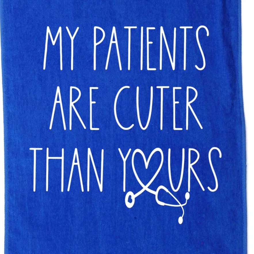 Wo Pediatrician Valentines Day Nurse Peds Pediatrist Doctor Gift Platinum Collection Golf Towel