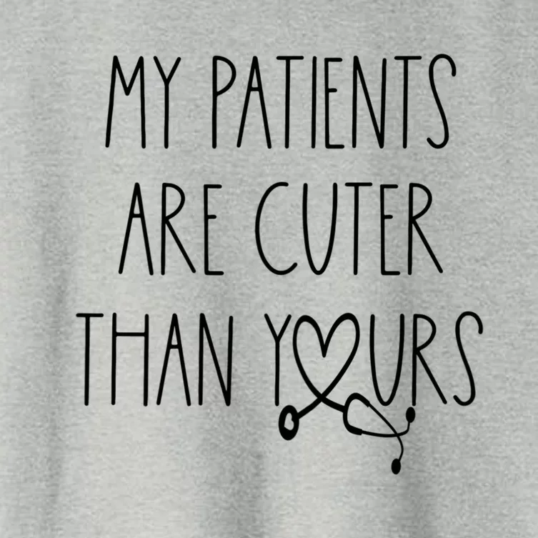 Wo Pediatrician Valentines Day Nurse Peds Pediatrist Doctor Gift Women's Crop Top Tee