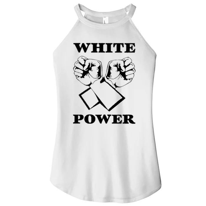 White Power Women’s Perfect Tri Rocker Tank