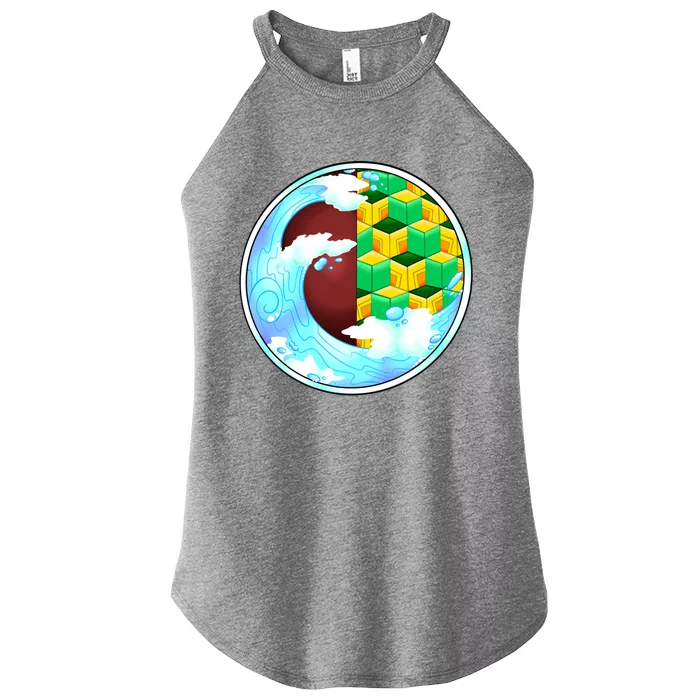 Water Pillar Women’s Perfect Tri Rocker Tank