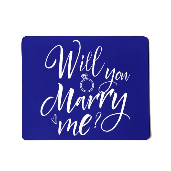 Wedding Proposal Will You Marry Me Great Gift Engaget Outfit Gift Cool Gift Mousepad