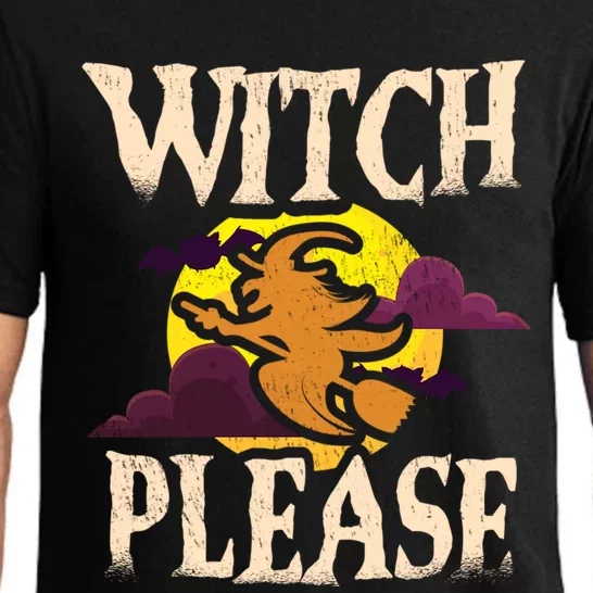 Witch Please Witch Halloween Gift Pajama Set