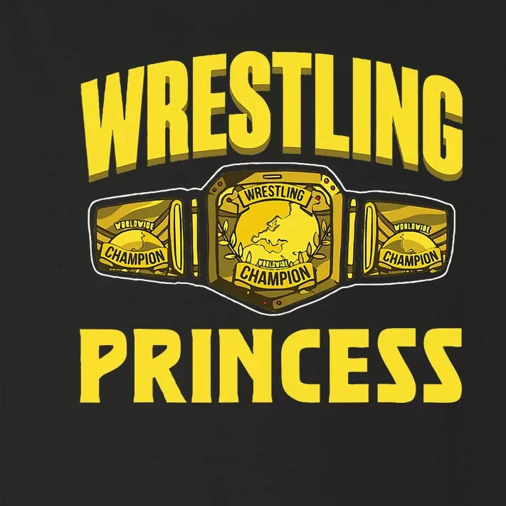 Wrestling Princess Wrestles Wrestler Wrestle Wrestling Toddler Long Sleeve Shirt