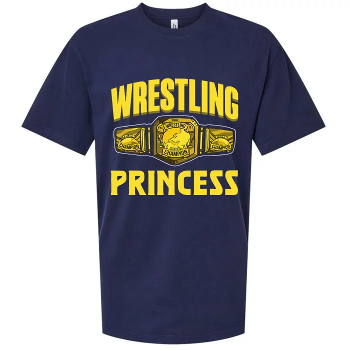 Wrestling Princess Wrestles Wrestler Wrestle Wrestling Sueded Cloud Jersey T-Shirt