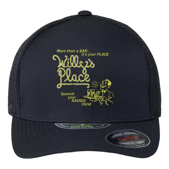 Willy&X27;S Place Flexfit Unipanel Trucker Cap