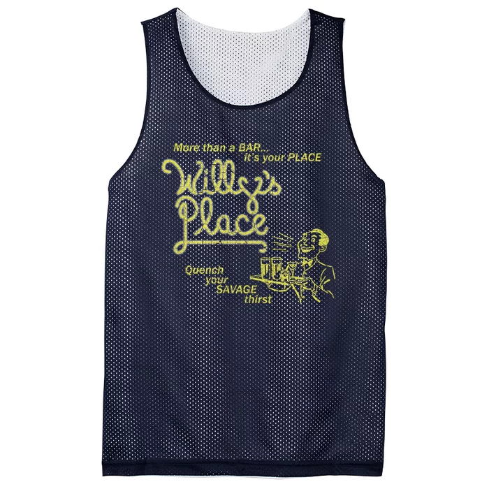 Willy&X27;S Place Mesh Reversible Basketball Jersey Tank