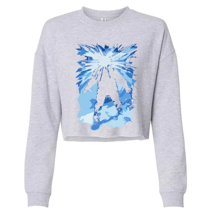 Warmest Place Cropped Pullover Crew