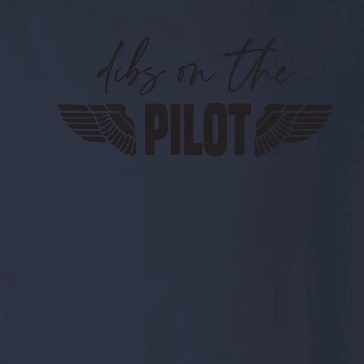 Womens Pilot Wife Dibs On The Pilot Toddler Long Sleeve Shirt