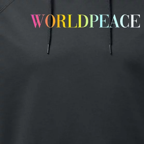 World Peace Performance Fleece Hoodie