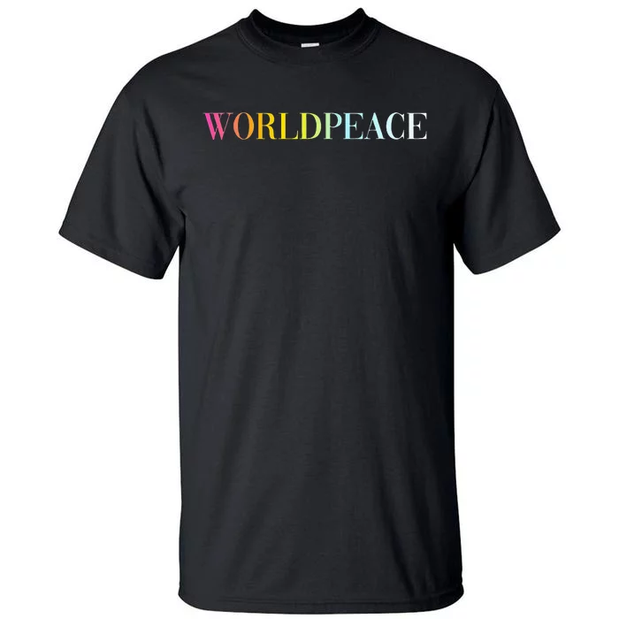 World Peace Tall T-Shirt