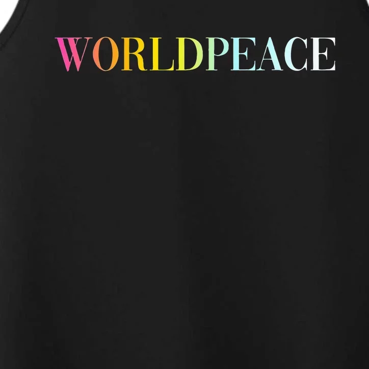 World Peace Performance Tank