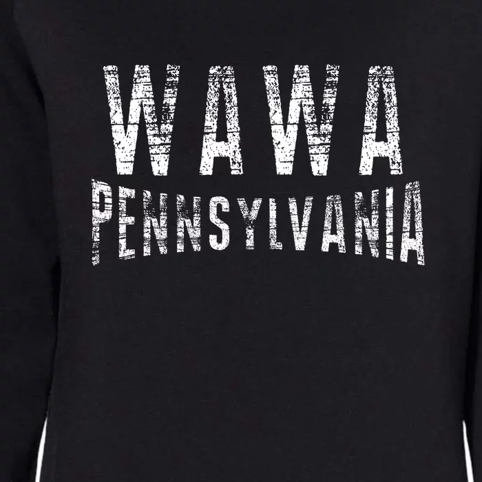 Wawa Pennsylvania Womens California Wash Sweatshirt