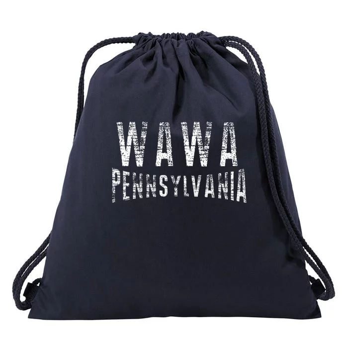 Wawa Pennsylvania Drawstring Bag