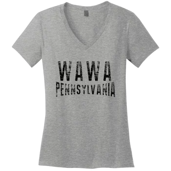 Wawa Pennsylvania Women's V-Neck T-Shirt