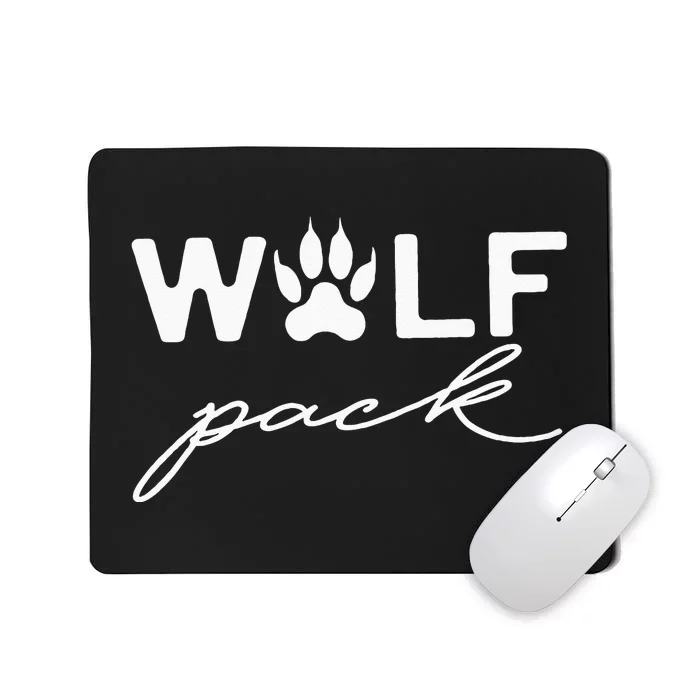 Wolf Pack Wolf Pack Family Matching Mousepad