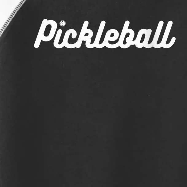 Wo Pickleball Toddler Fine Jersey T-Shirt