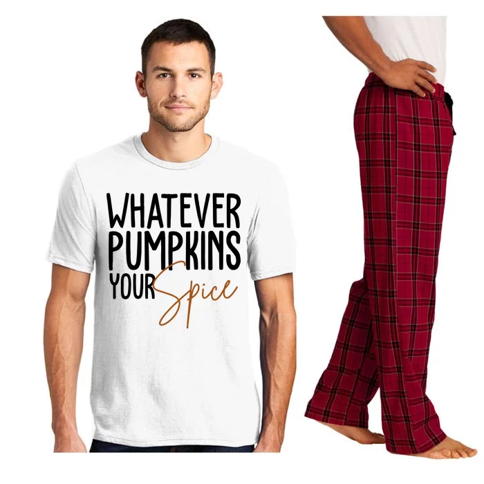 Whatever Pumpkins Your Spice Festive Fall Pajama Set