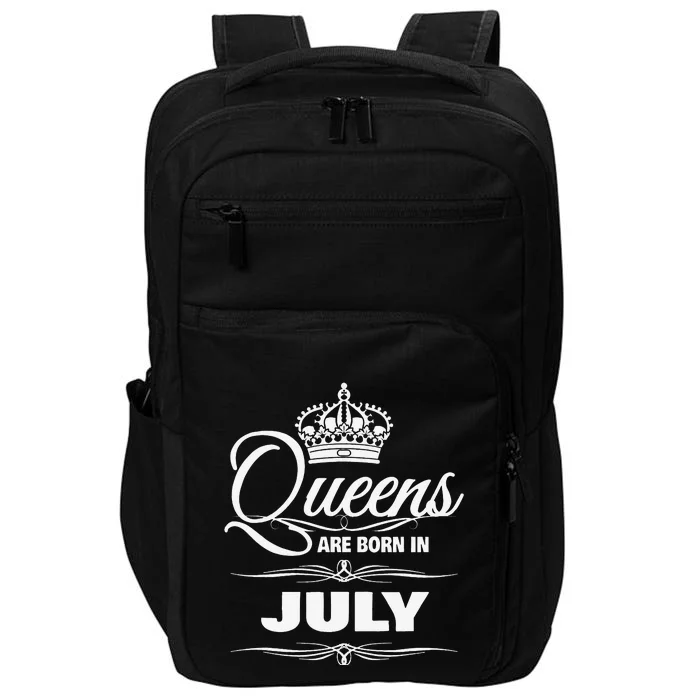 WOMEN'S QUEENS ARE BORN IN JULY BIRTHDAY Impact Tech Backpack