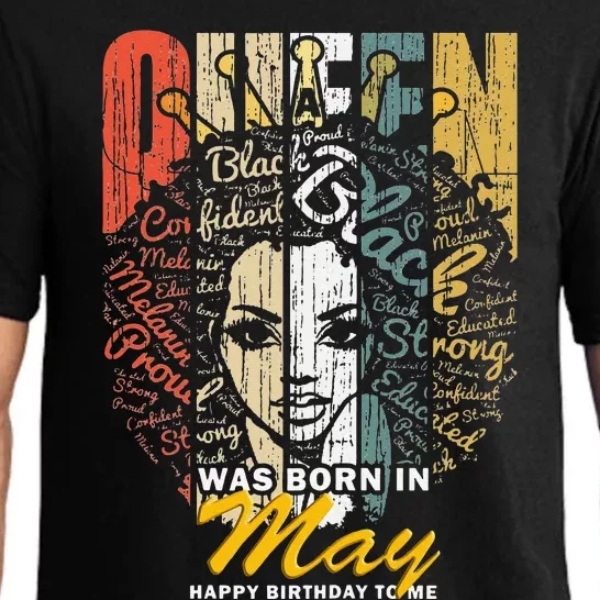 Wo Queens are Born in May Gemini Birthday Pajama Set