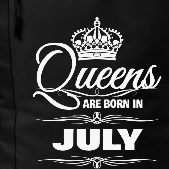 WOMEN'S QUEENS ARE BORN IN JULY BIRTHDAY Daily Commute Backpack