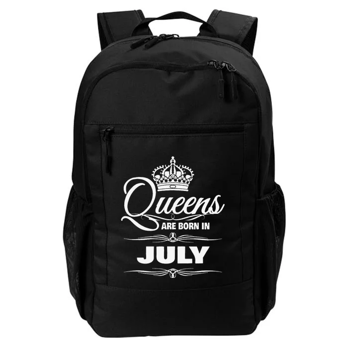 WOMEN'S QUEENS ARE BORN IN JULY BIRTHDAY Daily Commute Backpack