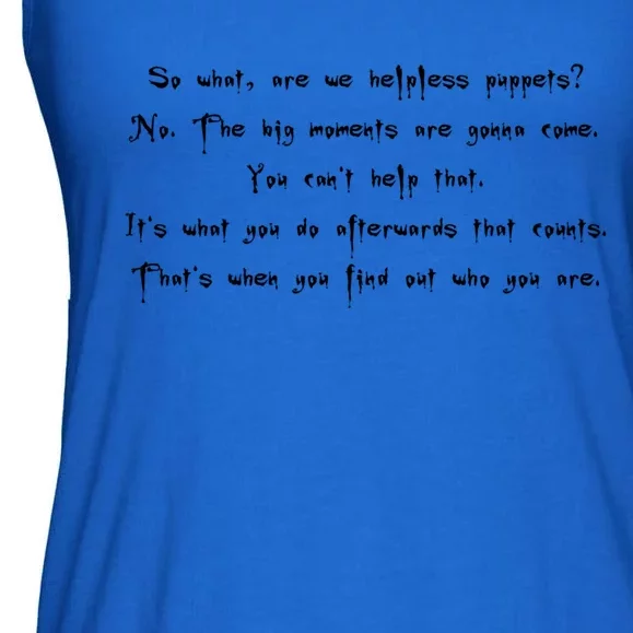 Whistler Quote Becoming Part 1 You&X27;Ll See What I Mean Big Moments Buffy Ladies Essential Flowy Tank