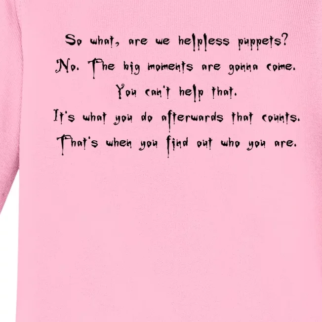 Whistler Quote Becoming Part 1 You&X27;Ll See What I Mean Big Moments Buffy Baby Long Sleeve Bodysuit